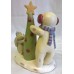 RUSS BONNIE LYNN PEACE IN THE MEADOW CHRISTMAS COLLECTION – SNOWMAN, TREE, GOOSE & RABBIT FIGURE